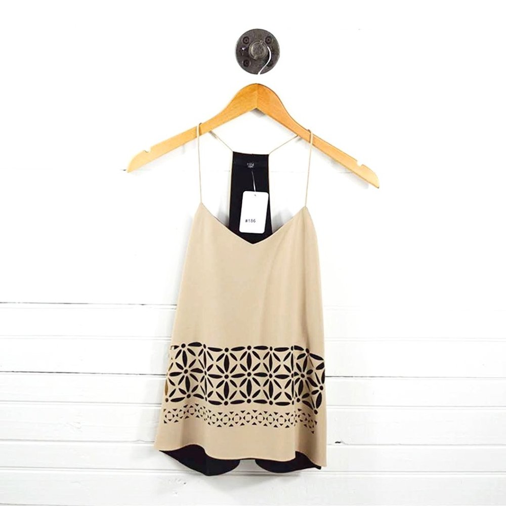 Tibi Lazor Cut Top #186-27
